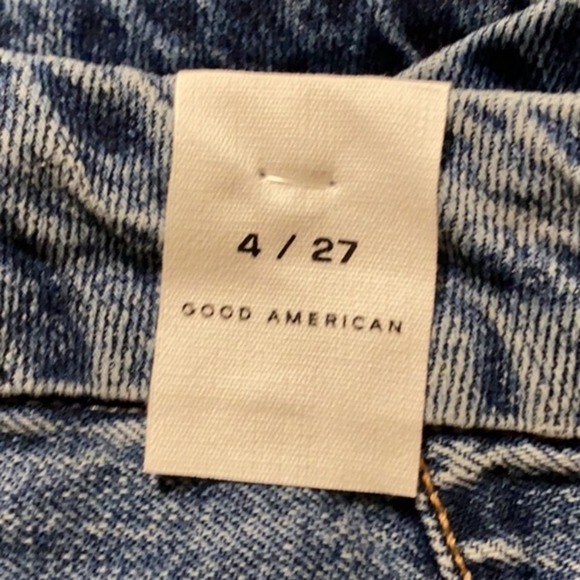 Good American Good 90’s Straight Leg Jeans 4 NWT - Picture 9 of 10